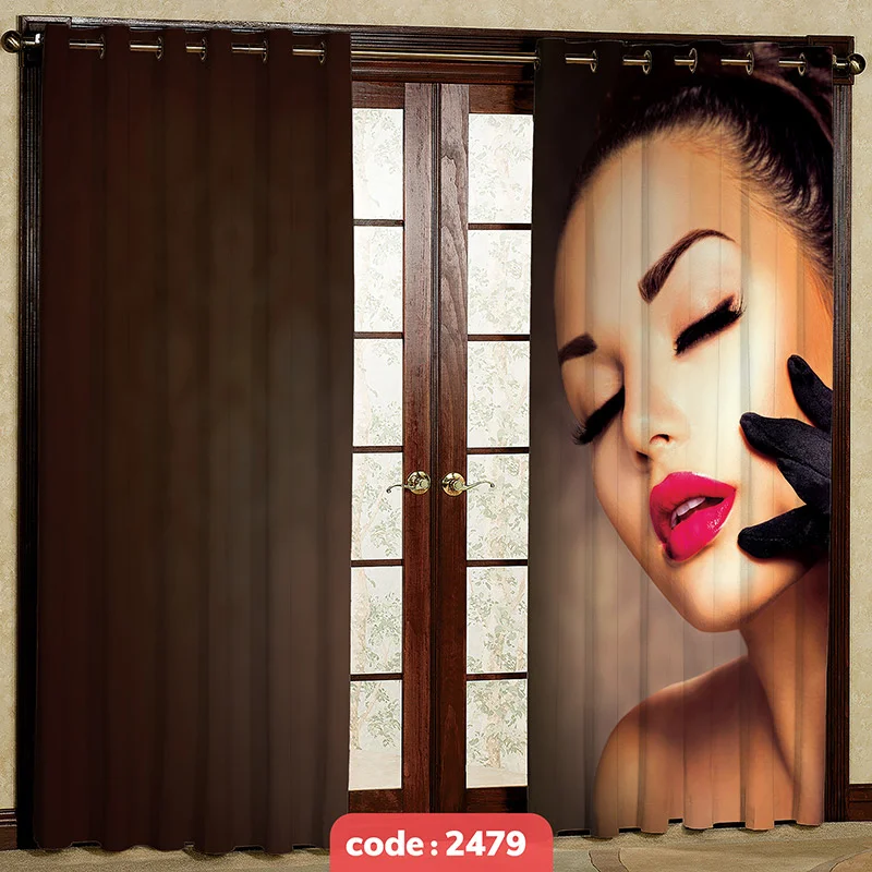 پرده پانچی تصویری مدل چهره کد S-2479