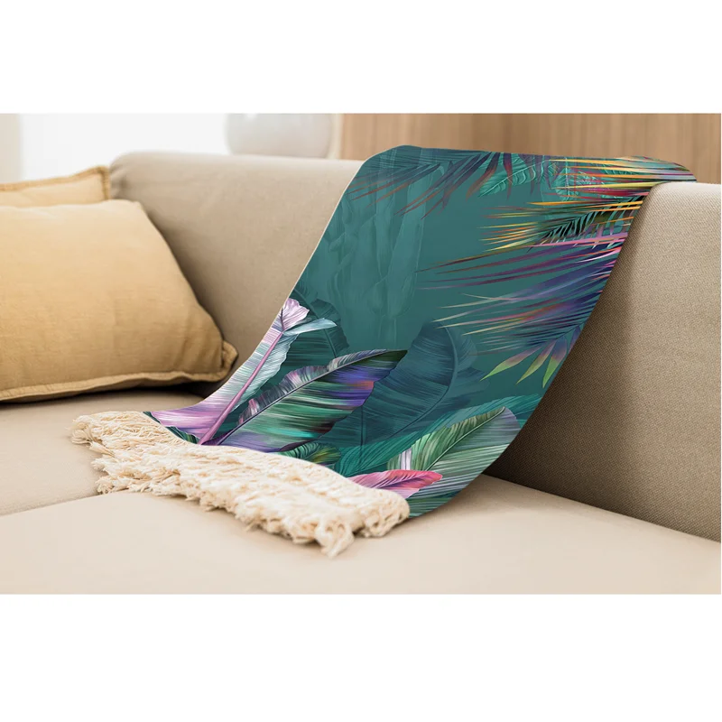 شال مبل طرح جنگل استوایی کد 2733