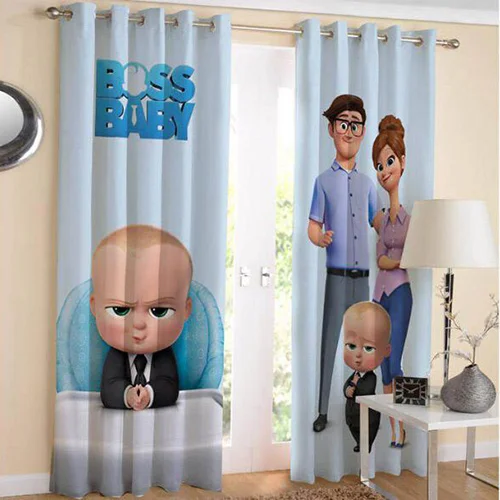 پرده پانچی اتاق کودک باس بیبی مدل SA-541