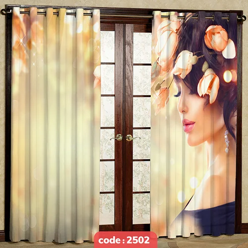 پرده پانچی تصویری مدل چهره کد S-2502