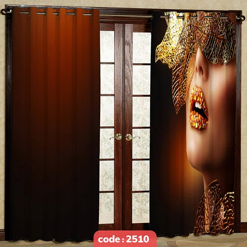 پرده پانچی تصویری مدل چهره کد S-2510