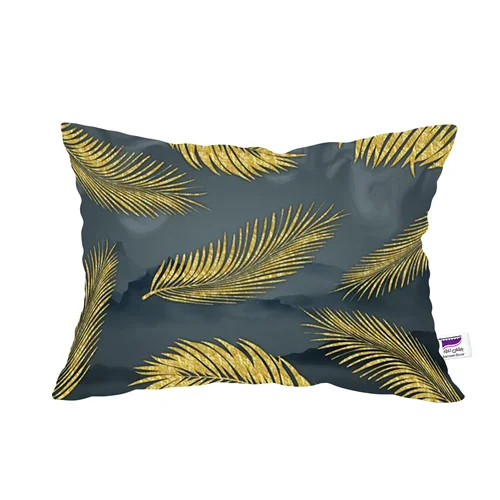 روبالشی طرح پر های طلایی کد 43