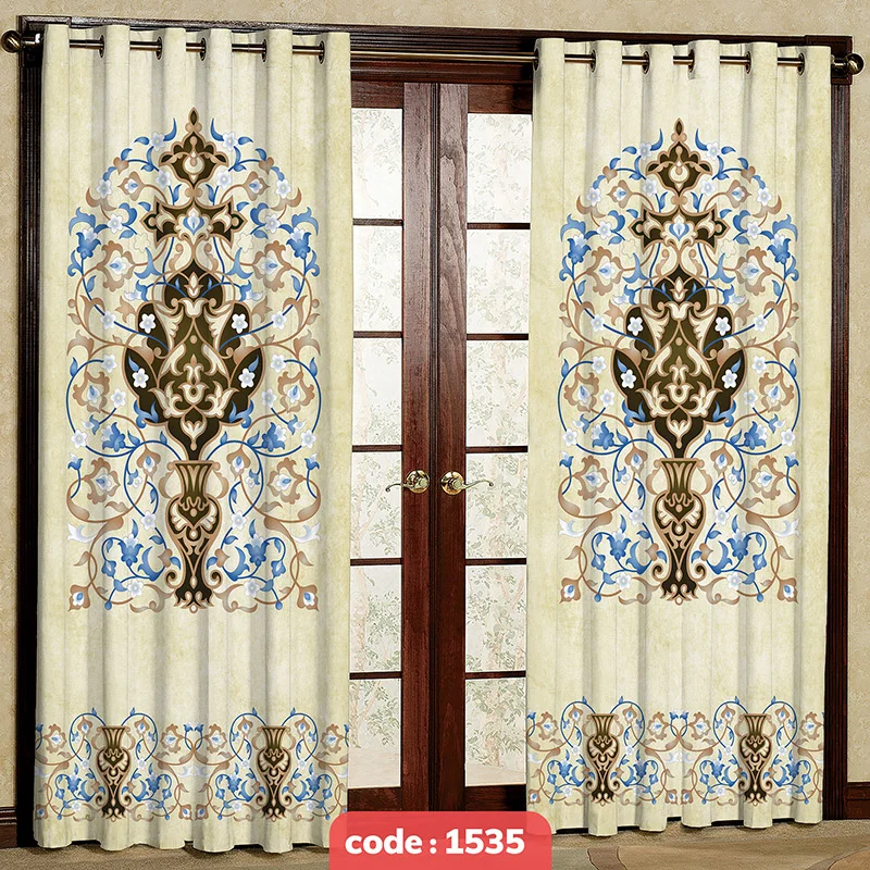 پرده پانچی سنتی کد S-1535