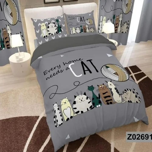 سرویس خواب تک نفره طرح cat