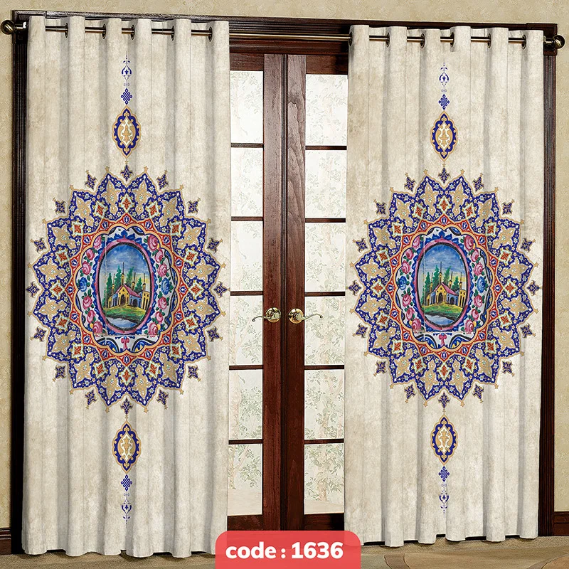 پرده پانچی سنتی کد S-1636