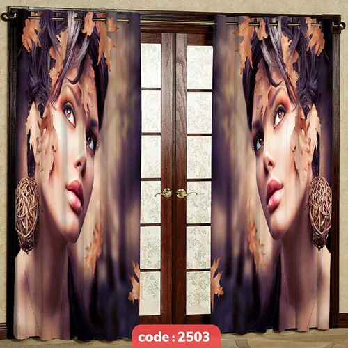 پرده پانچی تصویری مدل چهره کد S-2503