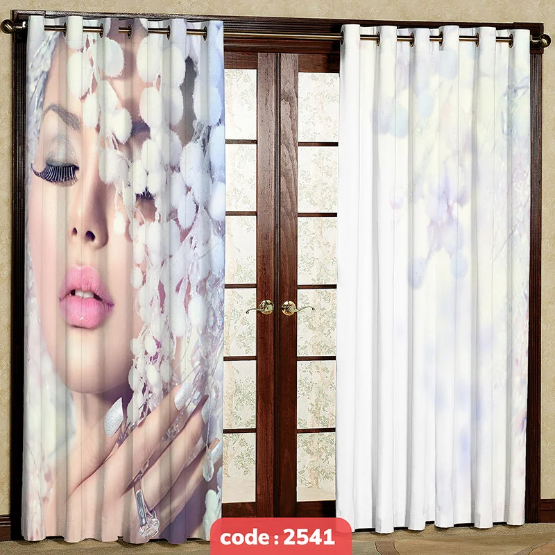 پرده پانچی تصویری مدل چهره کد S-2541