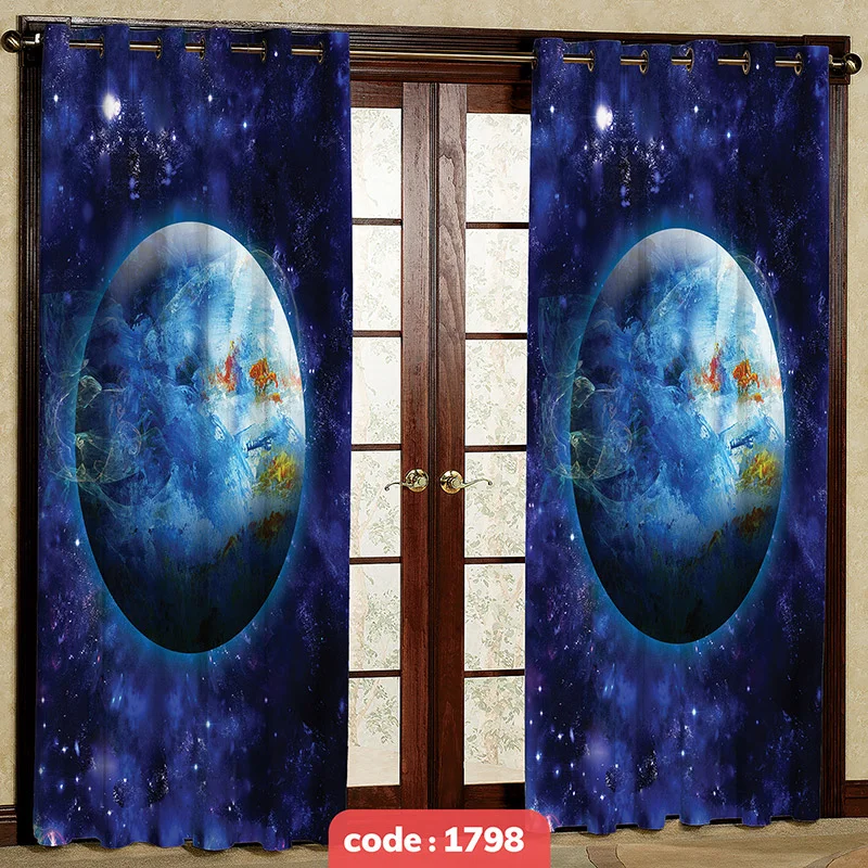 پرده پانچی تصویری مدل سیاره کد S-1798