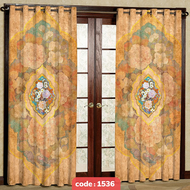 پرده پانچی سنتی کد S-1536