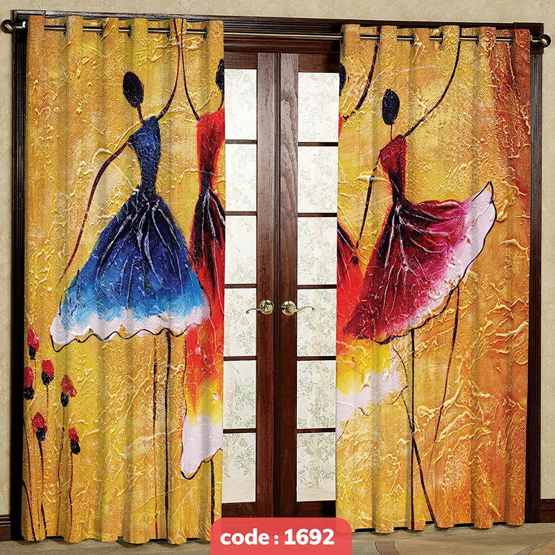 پرده پانچی تصویری کد S-1692