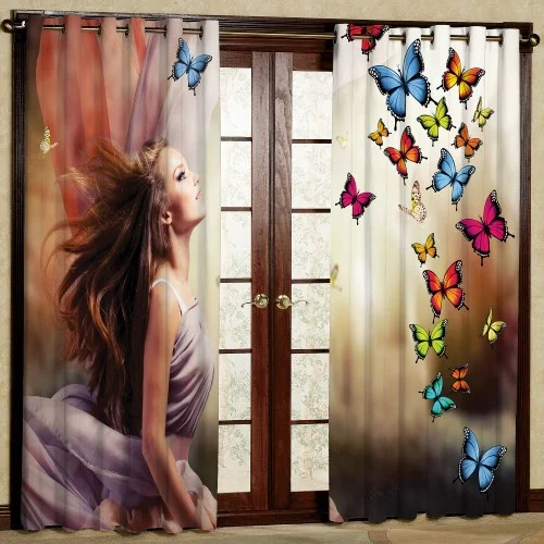 پرده آماده پانچی مدل Sd219