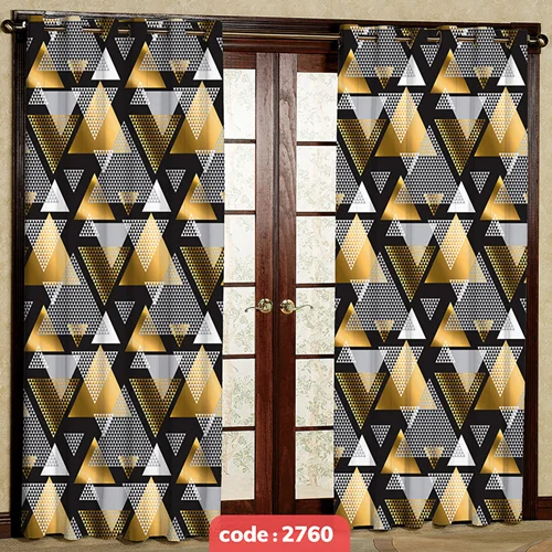 پرده پانچی تصویری مدرن کد S-2760
