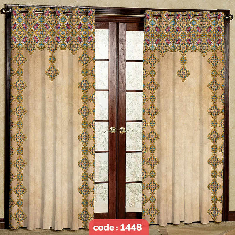 پرده پانچی سنتی کد S-1448