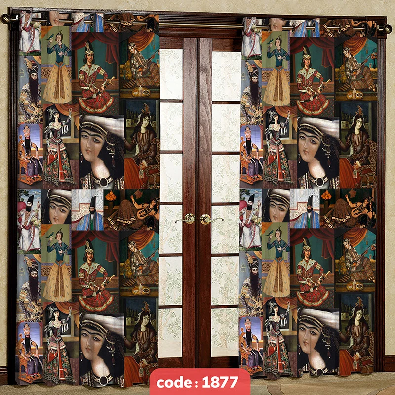 پرده پانچی تصویری کد S-1877