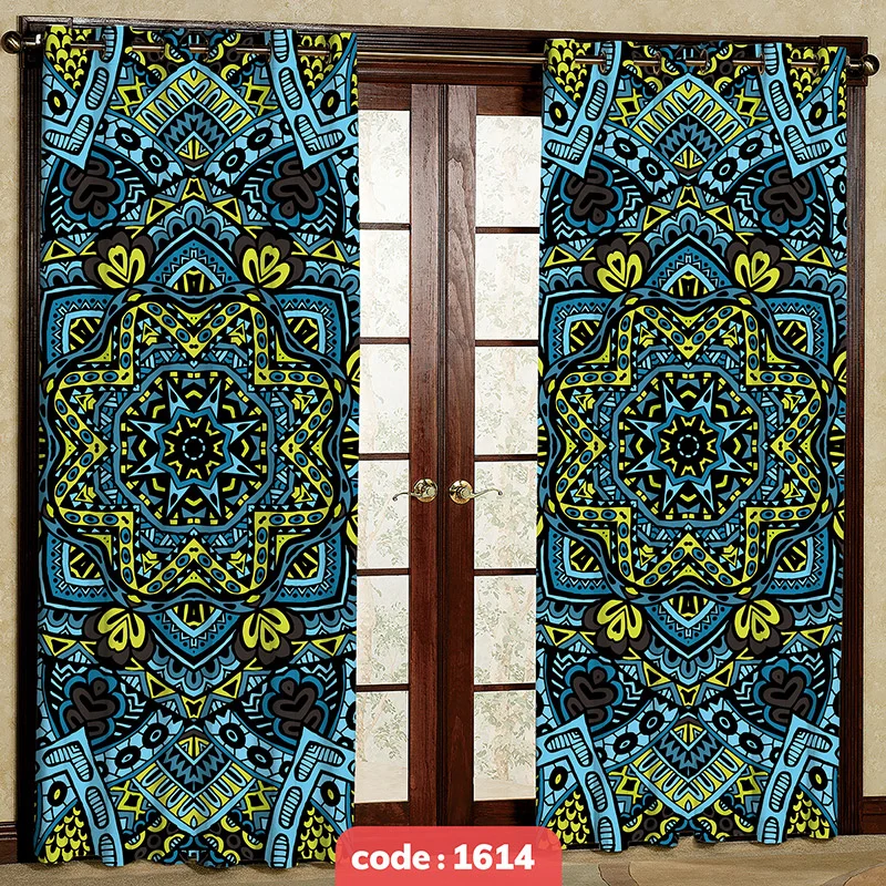 پرده پانچی سنتی کد S-1614