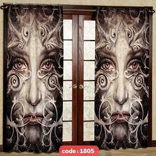 پرده پانچی تصویری کد S-1805