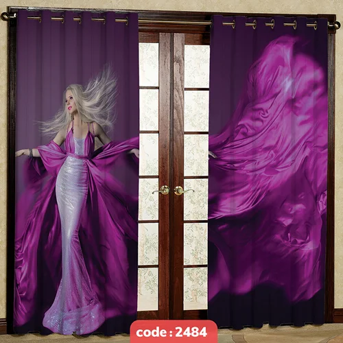 پرده پانچی تصویری مدل فیگور کد S-2484
