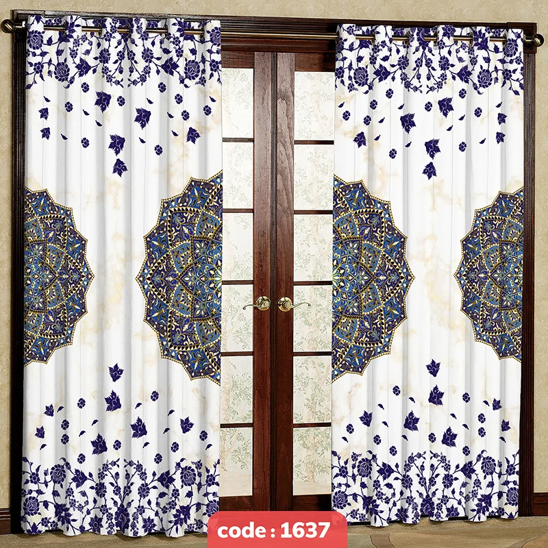 پرده پانچی سنتی کد S-1637