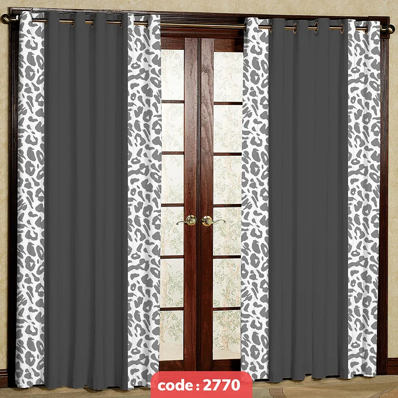 پرده پانچی تصویری مدرن کد S-2770