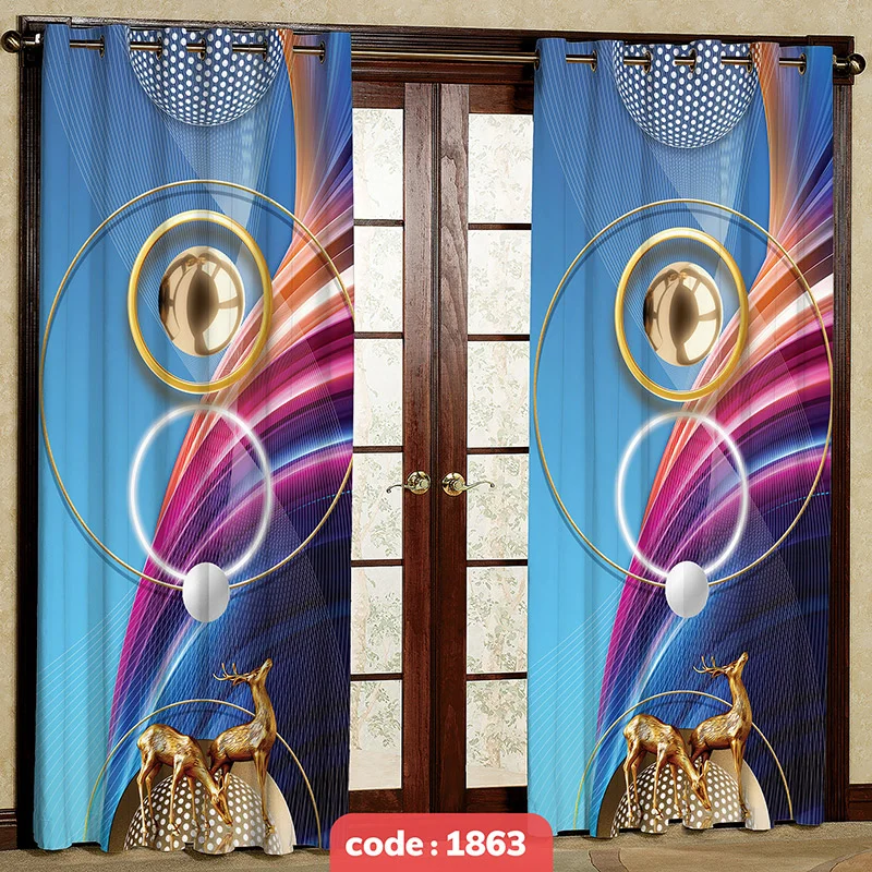 پرده پانچی تصویری کد S-1863