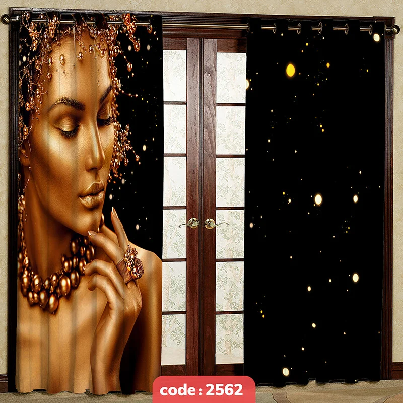 پرده پانچی تصویری مدل چهره کد S-2562