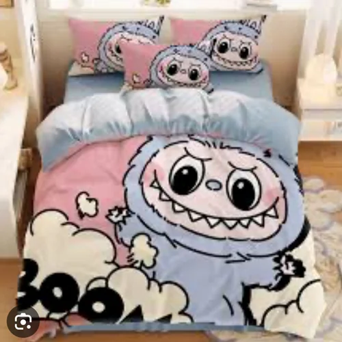 سرویس خواب تک نفره طرح لبوبو labubu