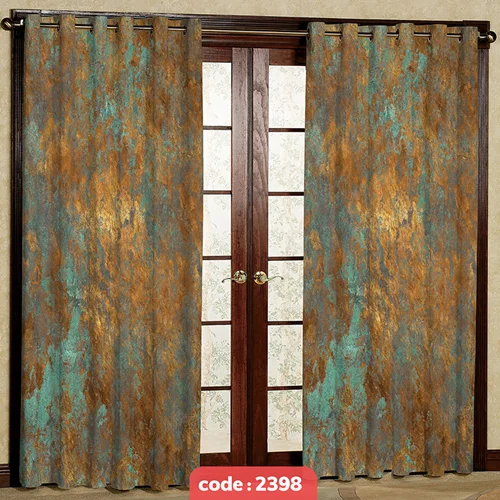 پرده پانچی تصویری مدرن کد S-2398