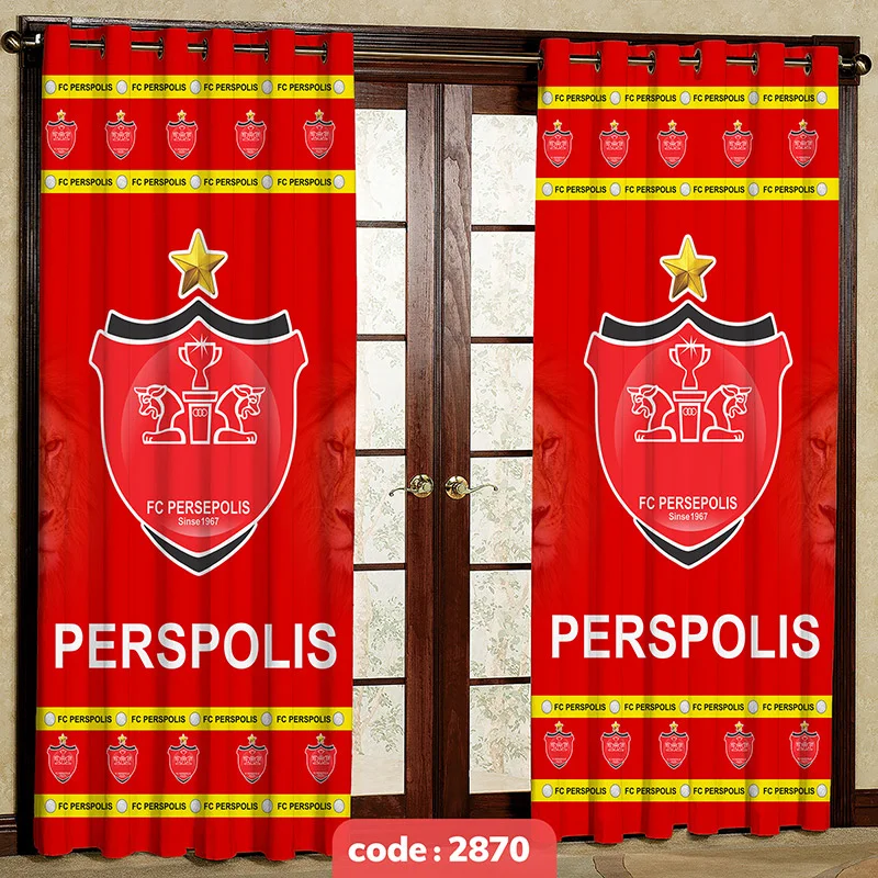 پرده پانچی چاپی اتاق پرسپولیسی کد S-2870