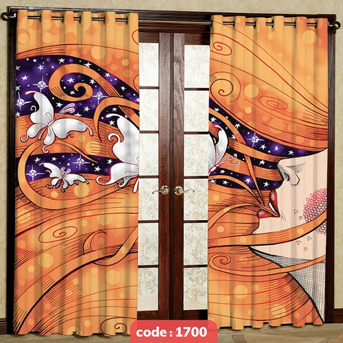 پرده پانچی تصویری کد S-1700