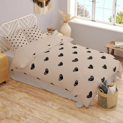 سرویس خواب تک نفره طرح قلبی قلبی