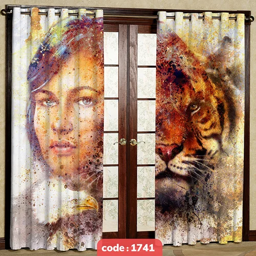 پرده پانچی تصویری کد S-1741