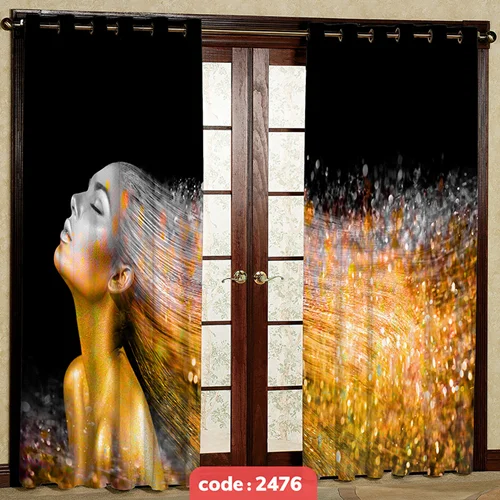 پرده پانچی تصویری مدل چهره کد S-2476