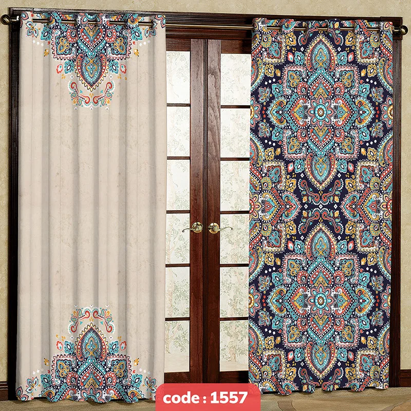 پرده پانچی سنتی کد S-1557