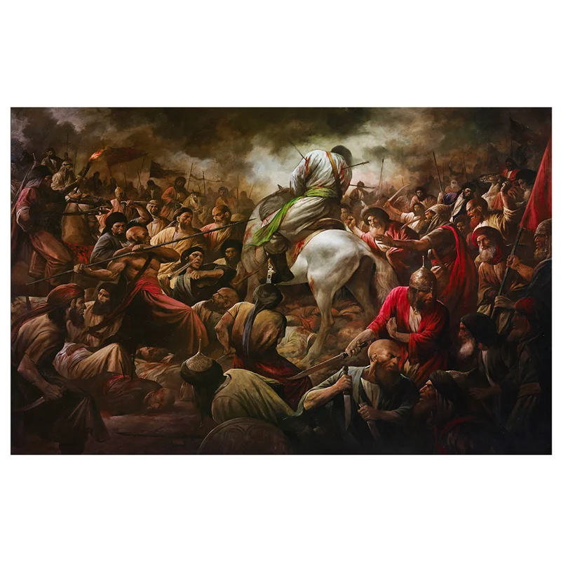 پرچم مناسبتی پرچم محرم کتیبه محرم