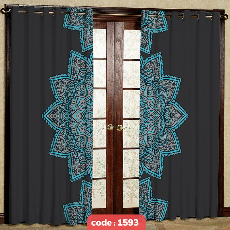 پرده پانچی سنتی کد S-1593
