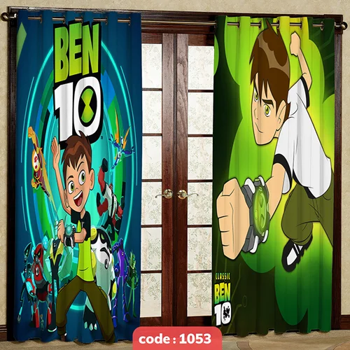 پرده پانچی اتاق کودک مدل بنتن کد S-1053