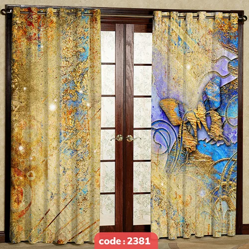 پرده پانچی تصویری کد S-2381