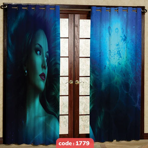 پرده پانچی تصویری مدل کد S-1779