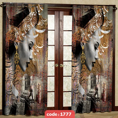 پرده پانچی تصویری کد S-1777