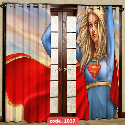 پرده پانچی اتاق کودک کد S-1037