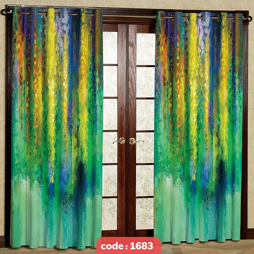 پرده پانچی طرح نقاشی کد S-1683