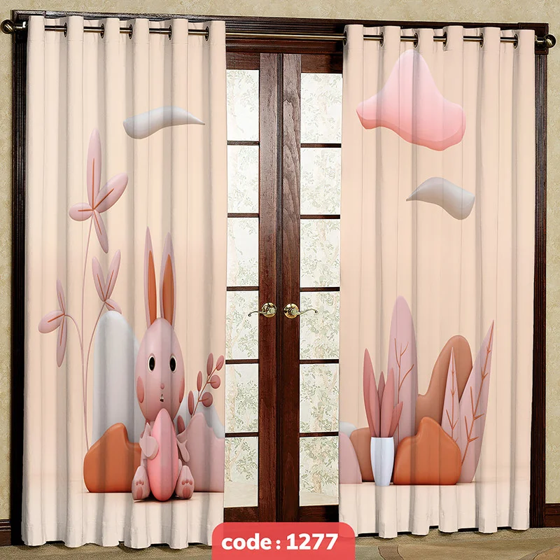 پرده پانچی اتاق کودک کد S-1277