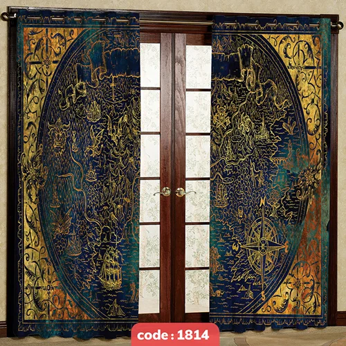 پرده پانچی تصویری کد S-1814